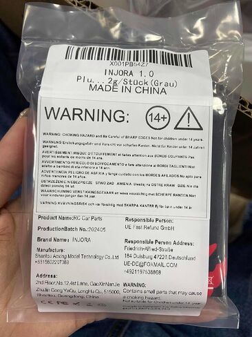 INJORA 1.0 Plus Brass Beadlock Wheel Rims 6-Spoke Wheels for TRX4M SCX24 FCX24 1/24 1/18 RC Crawler,42g/pcs (Black&Gold) in Kuwait