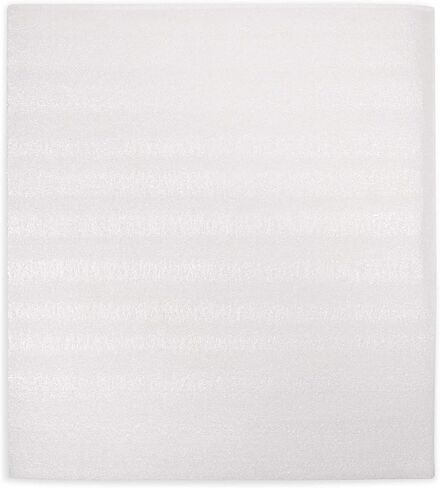 75 عبوة من أكياس التعبئة الإسفنجية لمستلزمات النقل والمكاتب والشحن، وألواح إسفنجية واقية مبطنة للنظارات والأكواب والأكواب والصين والأطباق والحلي (7 × 7.8 بوصة) in Kuwait