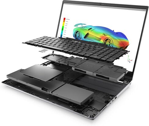 Dell Precision 7000 7670 Mobile Workstation (RTX A3000 12GB GPU, 16" FHD+, Intel 16-Core i7-12850HX, 64GB RAM, 1TB SSD), Laptop for Business, Designer, Architect, Win 11 Pro, 3-YR WRT, w/AI Copilot in Saudi Arabia