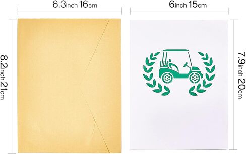 بطاقات يوم الآباء من PartyWoo، بطاقة يوم الأب المنبثقة، بطاقة يوم الأب الجد، بطاقة يوم الأب الأب من الابنة، بطاقات عيد ميلاد للرجال، بطاقة يوم الأب للزوج، بابا (عربة الجولف) in Kuwait