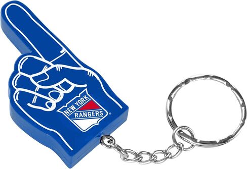 FOCO NHL unisex-adult #1 Finger Keychain in Saudi Arabia