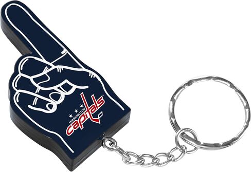 FOCO NHL unisex-adult #1 Finger Keychain in Saudi Arabia