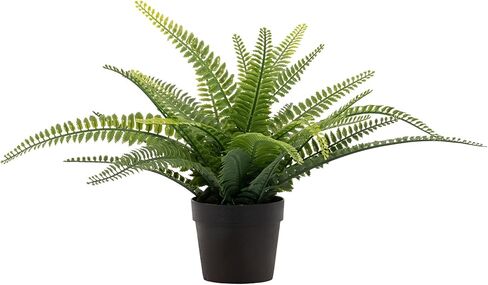 Artificial Boston Fern Plants Potted Faux Plants for Office Desk Home Farmhouse Indoor/Outdoor Decor in Kuwait