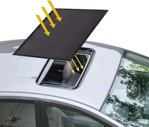 مظلة شمس بفتحة سقف كبيرة للنمل، غطاء سقف سيارة شبكي مغناطيسي قابل للتنفس، غطاء حماية من أشعة الشمس فوق البنفسجية للأطفال الرضع أثناء الرضاعة الطبيعية عند وقوف السيارات في الرحلات، والتخييم طوال الليل in Kuwait