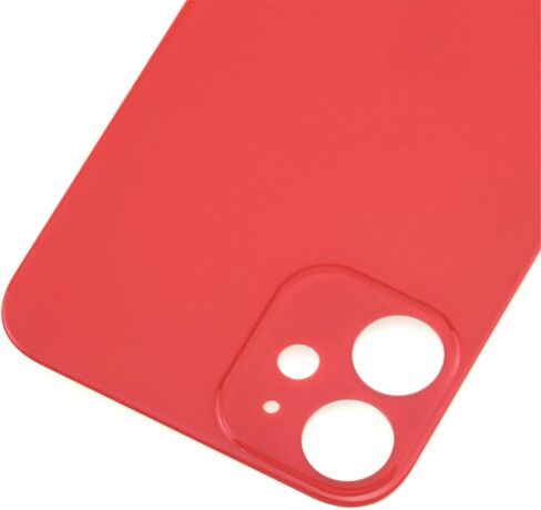 Red Back Glass Replacement for iPhone 12 mini with pre-cut adhesive in Saudi Arabia