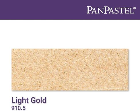 PanPastel Artist Pastels by GOLDEN, Light Gold, 2.44" / 62mm Pan Diameter, Professional Artist Pastels, Unique Pan Format (cake-like) in Saudi Arabia