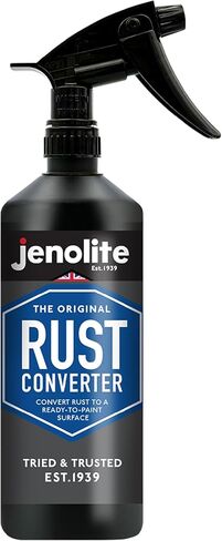 JENOLITE Rust Converter for Metal Trigger Spray| 500ml (16.9 fl oz) | Rust Converter & Inhibitor | Rust Remedy, Rust Reformer for Metal | Convert Rust to A Ready to Paint Surface in Kuwait