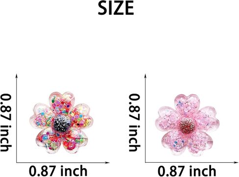 Bling Flower Shoe Charms，Colorful Sparkle Shoe Accessories Decoration for Clog Sandals，Resin material Pins for Bracelet Wristband，Women Men Boys Girls Party Favor Gifts in Saudi Arabia