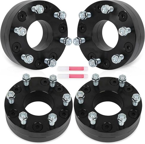 SCITOO 4Pcs 5x5 to 6x5.5 Wheel Adapters 2 inch Bore 78.1mm Studs 14x1.5 5 Lug Wheel Spacers No Hubcentric Fit for Jeep Wrangler 2007-2023,for Jeep Grand for Cherokee 1999-2023 in Saudi Arabia
