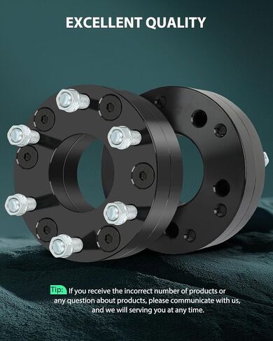 SCITOO 4Pcs 5x5 to 6x5.5 Wheel Adapters 2 inch Bore 78.1mm Studs 14x1.5 5 Lug Wheel Spacers No Hubcentric Fit for Jeep Wrangler 2007-2023,for Jeep Grand for Cherokee 1999-2023 in Saudi Arabia