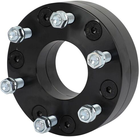 SCITOO 4Pcs 5x5 to 6x5.5 Wheel Adapters 2 inch Bore 78.1mm Studs 14x1.5 5 Lug Wheel Spacers No Hubcentric Fit for Jeep Wrangler 2007-2023,for Jeep Grand for Cherokee 1999-2023 in Saudi Arabia