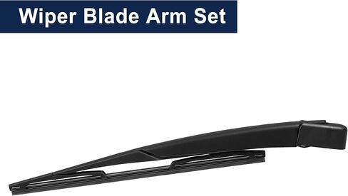 X AUTOHAUX 12inch Rear Windshield Wiper Blade Arm Set for Vauxhall for Astra 2005 2006 2007 2008 2009 2010 in Saudi Arabia