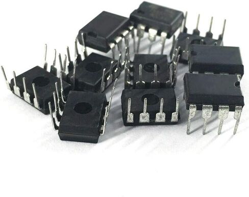 جامب بقالة 50 قطعة NE555P NE555 DIP-8 مؤقت ثنائي القطب IC in Kuwait