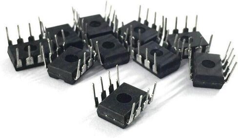 جامب بقالة 50 قطعة NE555P NE555 DIP-8 مؤقت ثنائي القطب IC in Kuwait