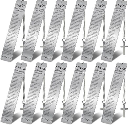 12 قطعة دليل قراءة دراسة الكتاب المقدس اليومي قراءة الكتاب المقدس في عام خطة قراءة دراسة الكتاب المقدس الإشارات المرجعية أفضل الهدايا للمؤمنين والباحثين عن الكتاب المقدس إشارة مرجعية للكتاب المقدس ودليل قراءة الكتاب المقدس in Kuwait