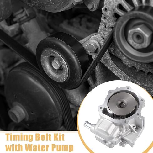 X AUTOHAUX 1 Set Engine Timing Belt with Water Pump for Subaru Impreza 2006-2011 for Subaru Legacy 2010-2012 for Subaru Outback 2006-2012 Timing Belt Water Pump Kit in Saudi Arabia