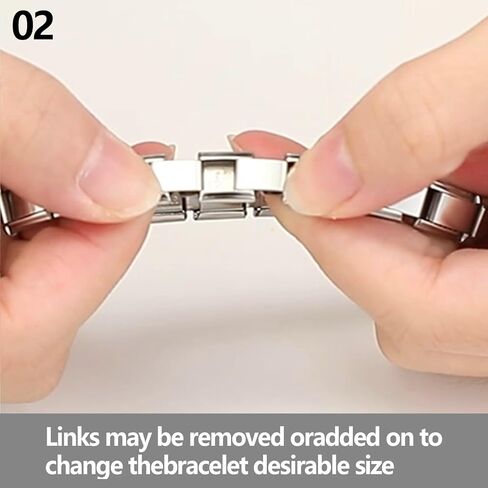 papasgix مجموعة سوار سحر إيطالي ذهبي مع سوار بداية، سحر متنوع وأدوات فتح، 9 مم وحدات أساور إيطالية ساحرة مصنوعة يدويًا هدايا مجوهرات DIY حب السلام in Kuwait