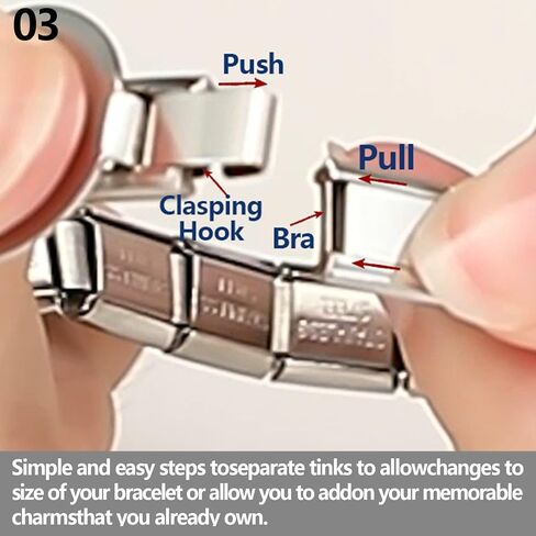 papasgix مجموعة سوار سحر إيطالي ذهبي مع سوار بداية، سحر متنوع وأدوات فتح، 9 مم وحدات أساور إيطالية ساحرة مصنوعة يدويًا هدايا مجوهرات DIY حب السلام in Kuwait