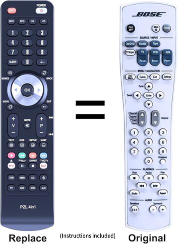 New RC28T1-27 Sub RC28T1-40 Replacement Remote Control Compatible for Bose Lifestyle Mediacenter AV28 in Saudi Arabia