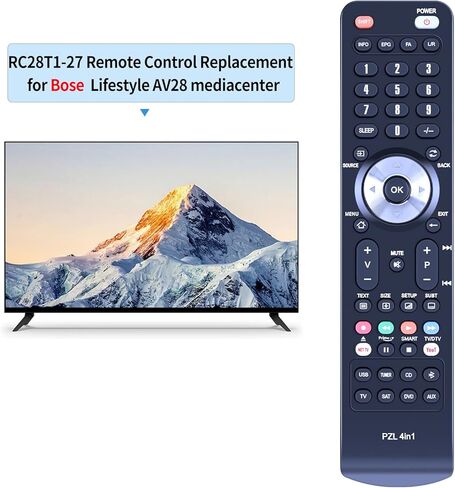 New RC28T1-27 Sub RC28T1-40 Replacement Remote Control Compatible for Bose Lifestyle Mediacenter AV28 in Saudi Arabia