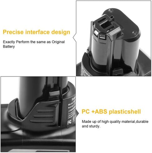 Fancy Buying 6Ah 12V BAT420 Battery Compatible with Bosch BAT420 BAT411 BAT411A BAT412A 2607336013 2607336014 Power Cordless Tools in Saudi Arabia