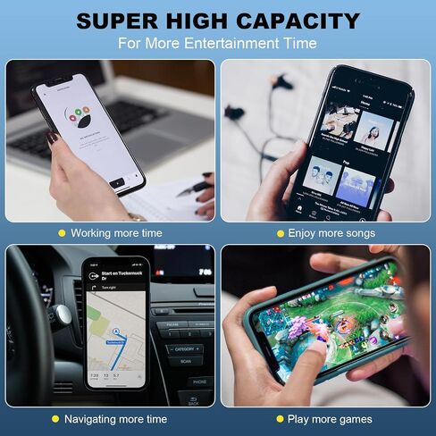 مجموعة استبدال بطارية iPhone 13Pro: سعة عالية 4550 مللي أمبير في الساعة دورة 0 جديدة لبطارية iPhone 13 Pro للطراز A2483 A2636 A2638 A2639 A2640 مع مجموعة أدوات الإصلاح والتعليمات in Saudi Arabia