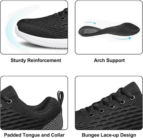 Mens Walking Shoes Non Slip Running Shoes Lightweight Tennis Shoes Breathable Workout Shoes Comfortable Fashion Sneakers in Saudi Arabia