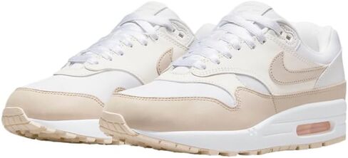 Nike Womens Air Max 1 Summit White/Sanddrift-Phantom FB5060-100 8.5 in Saudi Arabia