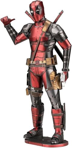 Metal Earth Fascinations Marvel Deadpool 3D Metal Model Kit Bundle with Tweezers in Saudi Arabia