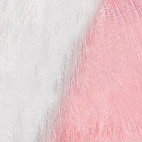 قطعتان من سجاد خزانة المدرسة، زينة خزانة صغيرة مقاس 30.48 سم × 30.48 سم للفتيات، سجادة ناعمة منفوشة مع ظهر مانع للانزلاق لتزيين خزانة المدرسة المتوسطة، تصوير جمالي للأظافر (وردي، أبيض) in Kuwait