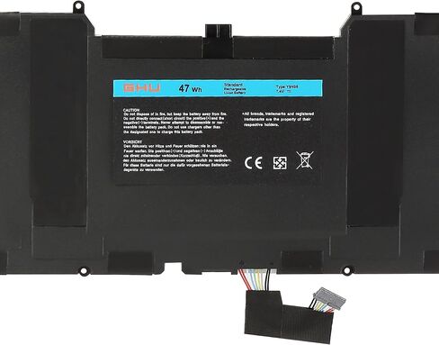 بطارية كمبيوتر محمول GHU جديدة 7.4 فولت 47WH Y9N00 متوافقة مع Dell XPS12 XPS13 XPS13-l322x XPSL321x Dell XPS12 (9Q23) 13 (L321X) 489XN WV7G0 C4K9V PKH18 in Saudi Arabia