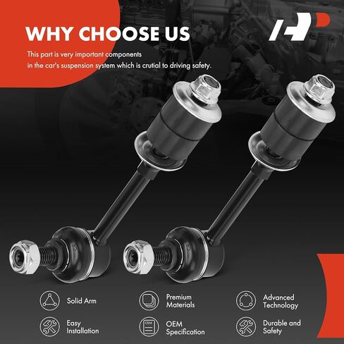 A-Premium 2 x Front Sway Bar Links Stabilizer Bar Links, Compatible with Toyota 4Runner 1990-1995, 4WD in Saudi Arabia