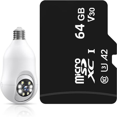 بطاقة TF سعة 64 جيجابايت MicroSDXC سعة تخزين موسعة لكاميرا الأمان والكمبيوتر المحمول وسرعة القراءة تصل إلى 80 ميجابايت/ثانية in Kuwait