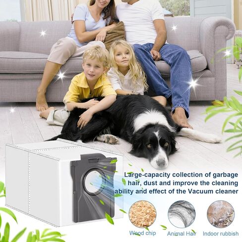 أكياس الغبار البديلة لملحقات قطع غيار المكنسة الكهربائية Dreame X40 Ultra Complete / L10s Pro Ultra Heat / X30 Ultra Robot، سعة كبيرة 3 لتر، توفر لك مشكلة التنظيف (8 قطع) in Kuwait