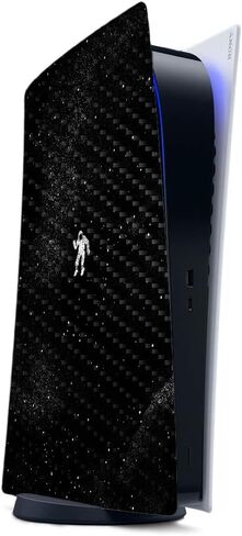MightySkins Carbon Fiber Gaming Skin for PS5 / Playstation 5 Digital Edition - Pink Diamond | Durable Textured Carbon Fiber Finish | Easy to Apply and Change Styles | Made in The USA in Saudi Arabia