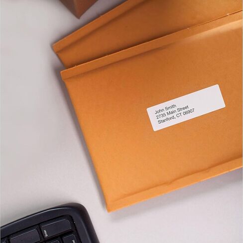 DYMO 30321 LabelWriter Address Labels, 1 2/5 x 3 1/2, White, 260 Labels/Roll, 2 Rolls/Pack in Saudi Arabia