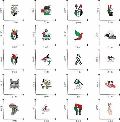100 Pcs Palestine Stickers,Free Palestine Stickers for Cars,Waterproof Vinyl Decal,Laptop Phones Scrapbooks Bike Helmet Motorcycle Stickers for Adults & Teens in Saudi Arabia