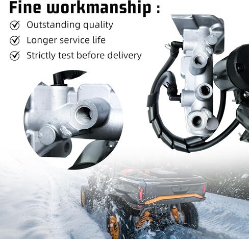 705601863 أسطوانة الفرامل الرئيسية المتوافقة مع 2017-2023 Can Am Commander 700/1000/Max، Defender HD/Max/Pro، Maverick Sport/Trail/X3/Turbo 4x4 705601549 705601802 705601461 in Kuwait