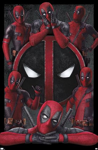 Trends International Marvel Deadpool Legacy - ملصق حائط مجمع in Saudi Arabia
