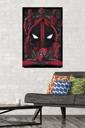 Trends International Marvel Deadpool Legacy - ملصق حائط مجمع in Saudi Arabia