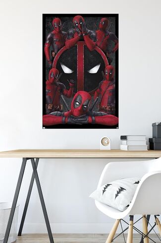Trends International Marvel Deadpool Legacy - ملصق حائط مجمع in Saudi Arabia