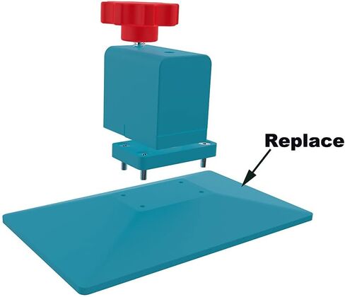 سطح بناء فولاذي مرن قابل للإزالة ومنصة ألومنيوم لطابعة Anycubic Photon/Photon-S LCD ثلاثية الأبعاد in Kuwait