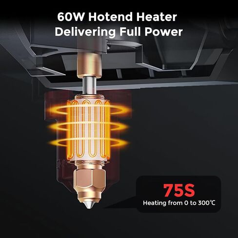 مجموعة أدوات التسخين السيراميكية Ender 3 V3 الرسمية من Creality، مجموعة أدوات التسخين السيراميكية Ender 3 V3، نهاية ساخنة لمقاومة درجات الحرارة العالية 300 درجة مئوية، استبدال Hotend الموصلية الحرارية المعدنية بالكامل in Kuwait