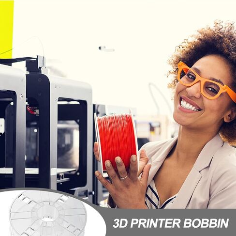 DOITOOL 3D Printer Filament Reusable Spool 3D Printer Accessories Hollow Bobbin 1kg Spool Filament Reel Parts in Kuwait