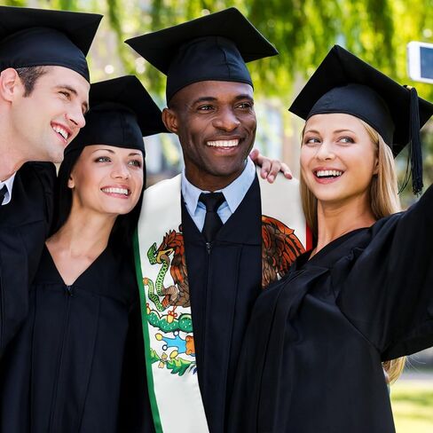 2024 حفل التخرج في المكسيك سرق وشاح 72 بوصة للخريجين الدوليين in Kuwait