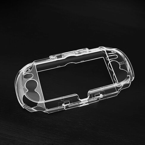 TNP Clear Hard Case for PS Vita 1000 - Protective Transparent Hard Case for Sony PSV 1000, Full Cover Crystal Clear Hard Case for PSVita PCH 1000 Model, Snap-in Protector Cover Case with Clear Display in Saudi Arabia