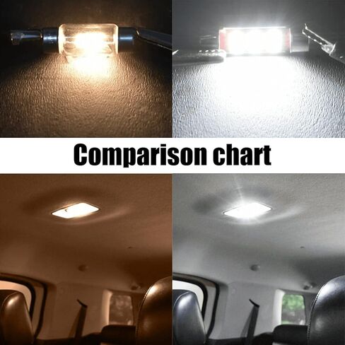 متوافق مع مجموعة مصابيح LED الداخلية Toyota Tacoma 2005-2022، مصابيح لوحة الترخيص، إضاءة LED بيضاء فائقة السطوع، مصابيح إضاءة قبة الخريطة، فائقة السطوع 6000K in Saudi Arabia