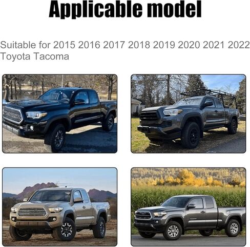 متوافق مع مجموعة مصابيح LED الداخلية Toyota Tacoma 2005-2022، مصابيح لوحة الترخيص، إضاءة LED بيضاء فائقة السطوع، مصابيح إضاءة قبة الخريطة، فائقة السطوع 6000K in Saudi Arabia