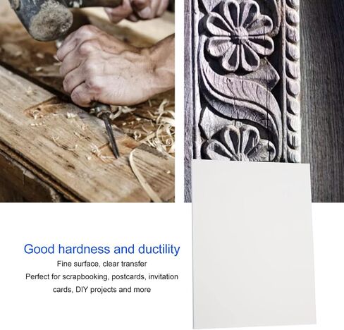 كتل نحت المطاط Pssopp، نقش مطاطي ناعم DIY كتلة نحت ختم مطاطي لطوابع DIY صنع الهوايات والحرف اليدوية (15 × 10 × 0.5 سم رقيقة) in Saudi Arabia