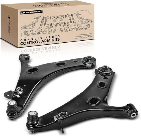 A-Premium 2 × ذراع التحكم السفلي الأمامي مع وصلة كروية وبطانة، متوافق مع Subaru Forester 2014 2015 2016 2017 2018 in Saudi Arabia